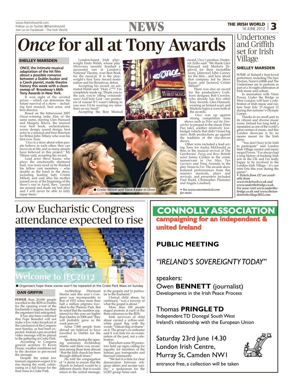 Irish World Preview Pages