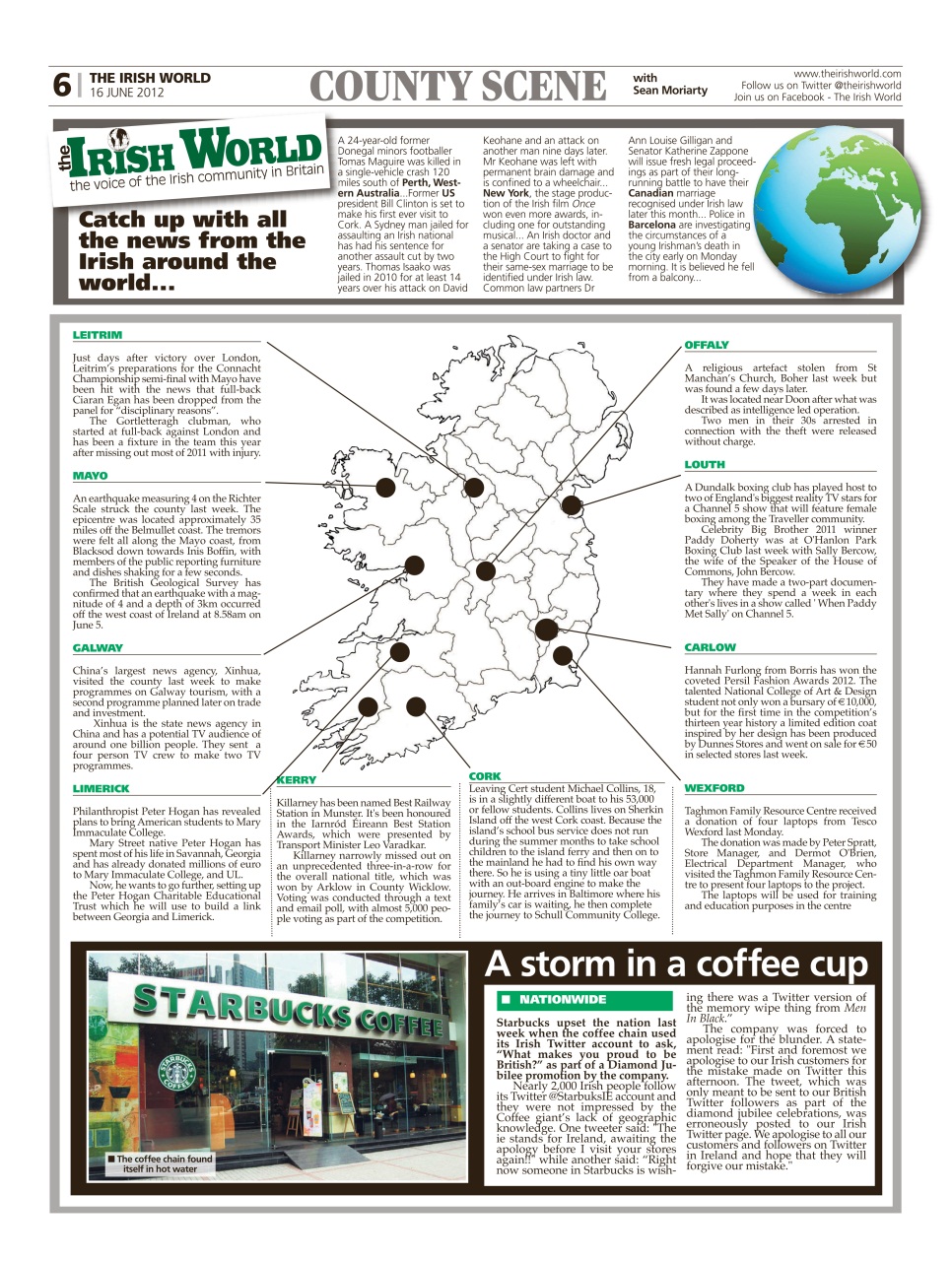 Irish World Preview Pages