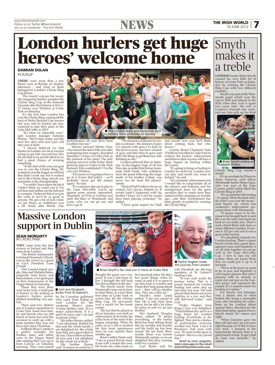 Irish World Preview Pages