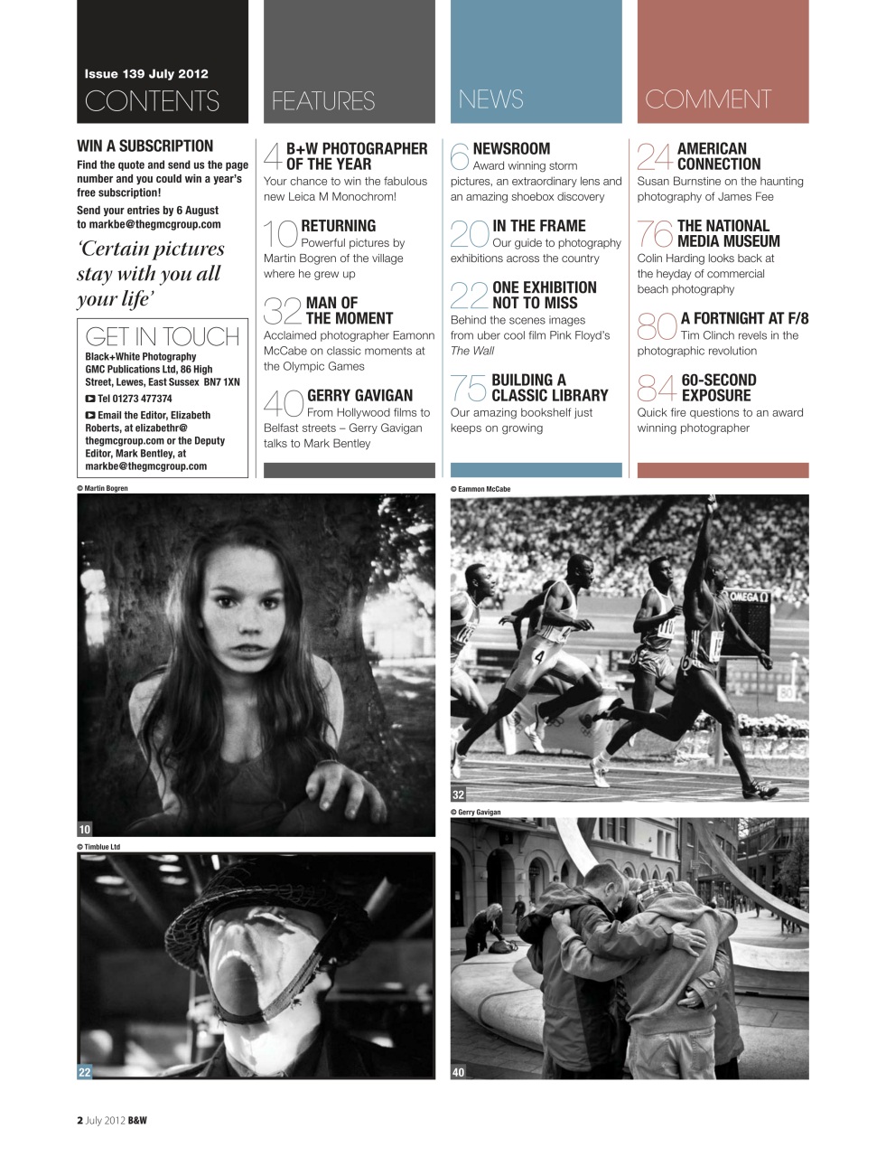 Black+White Photography Preview Pages