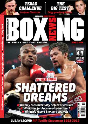 Boxing News issue 14th June 2012