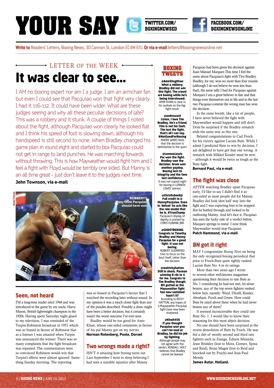 Boxing News Preview Pages