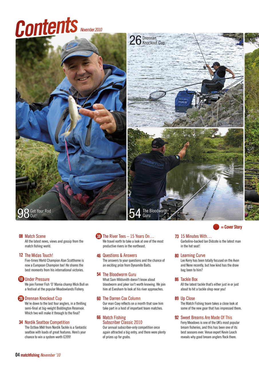 Match Fishing Preview Pages