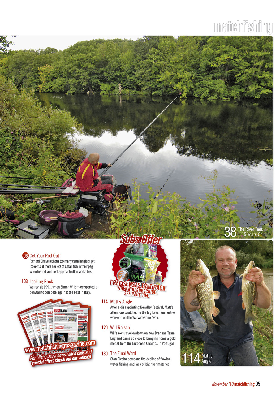 Match Fishing Preview Pages