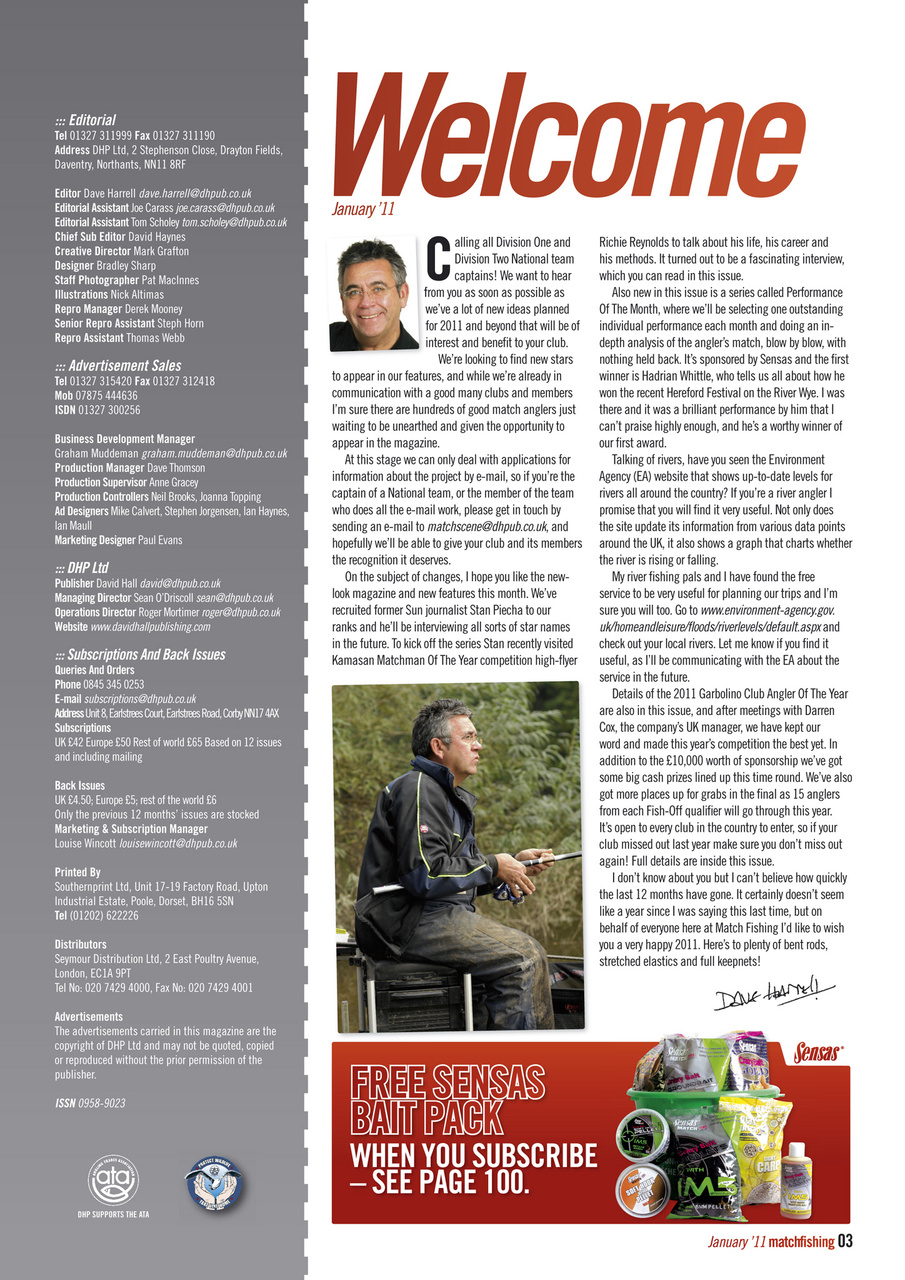 Match Fishing Preview Pages