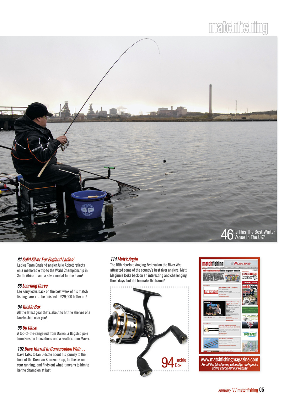 Match Fishing Preview Pages