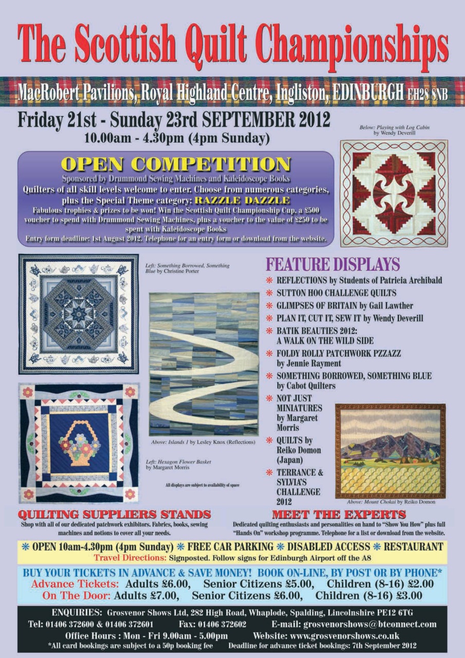 Patchwork and Quilting Preview Pages