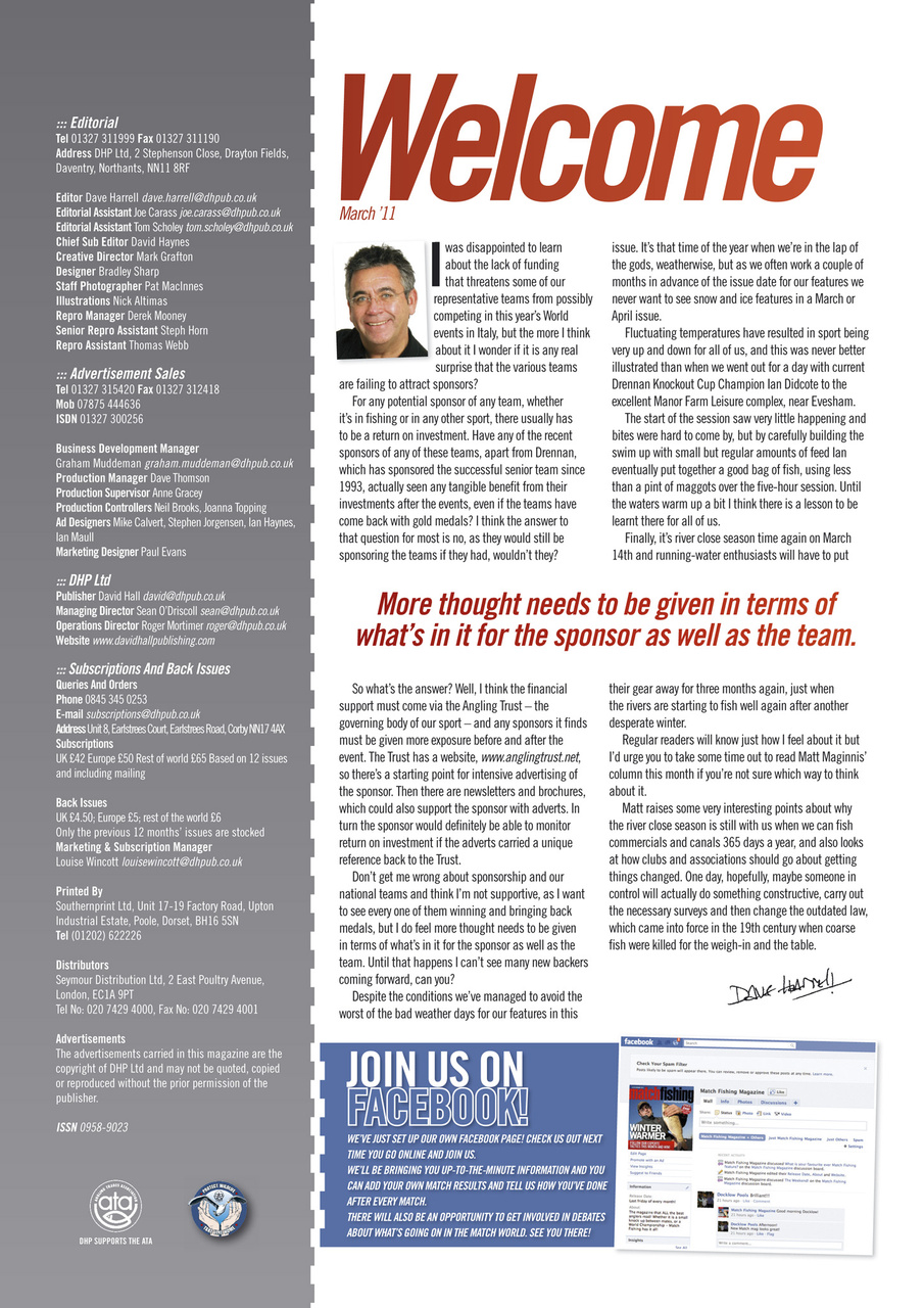 Match Fishing Preview Pages