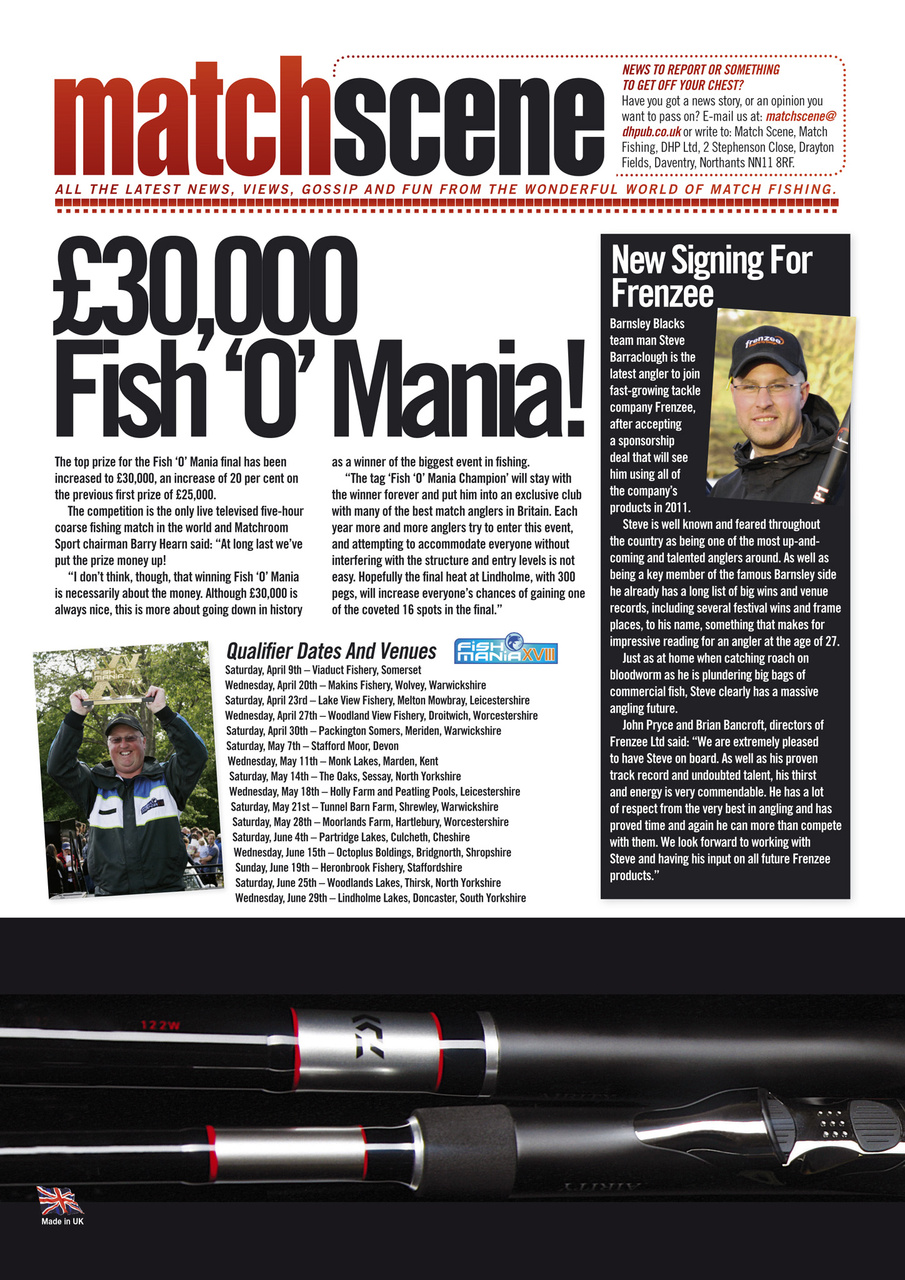 Match Fishing Preview Pages