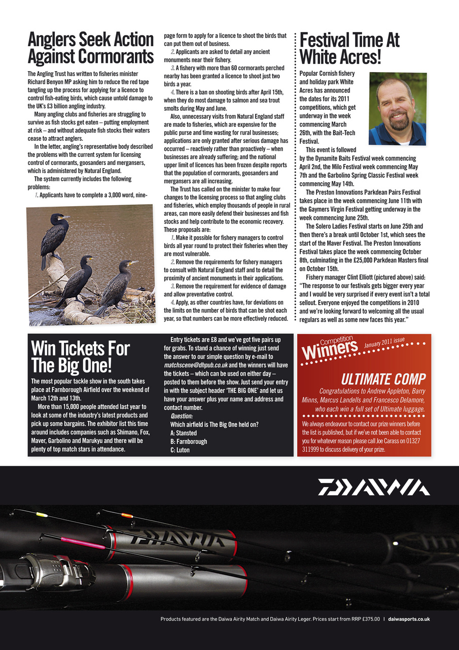 Match Fishing Preview Pages