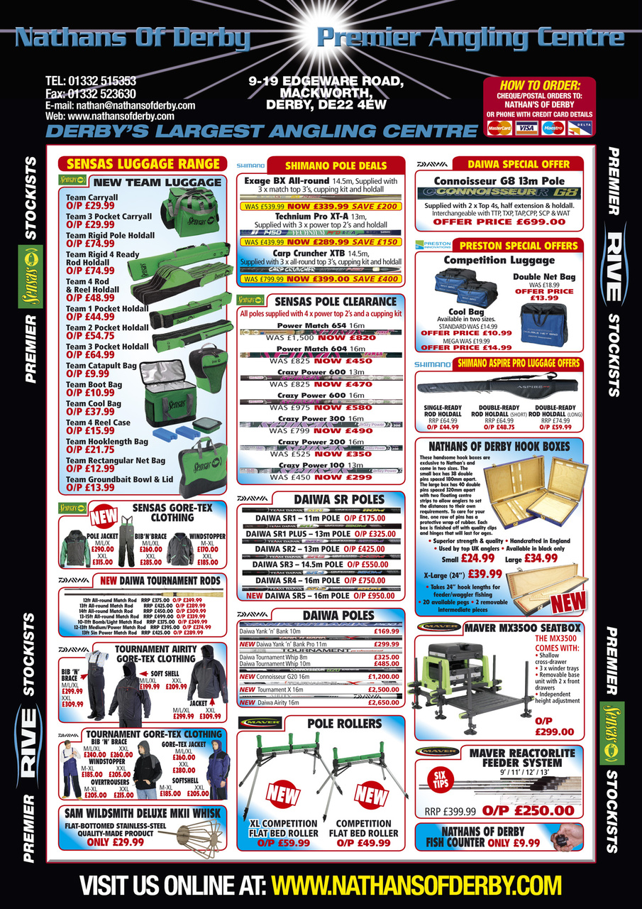 Match Fishing Preview Pages