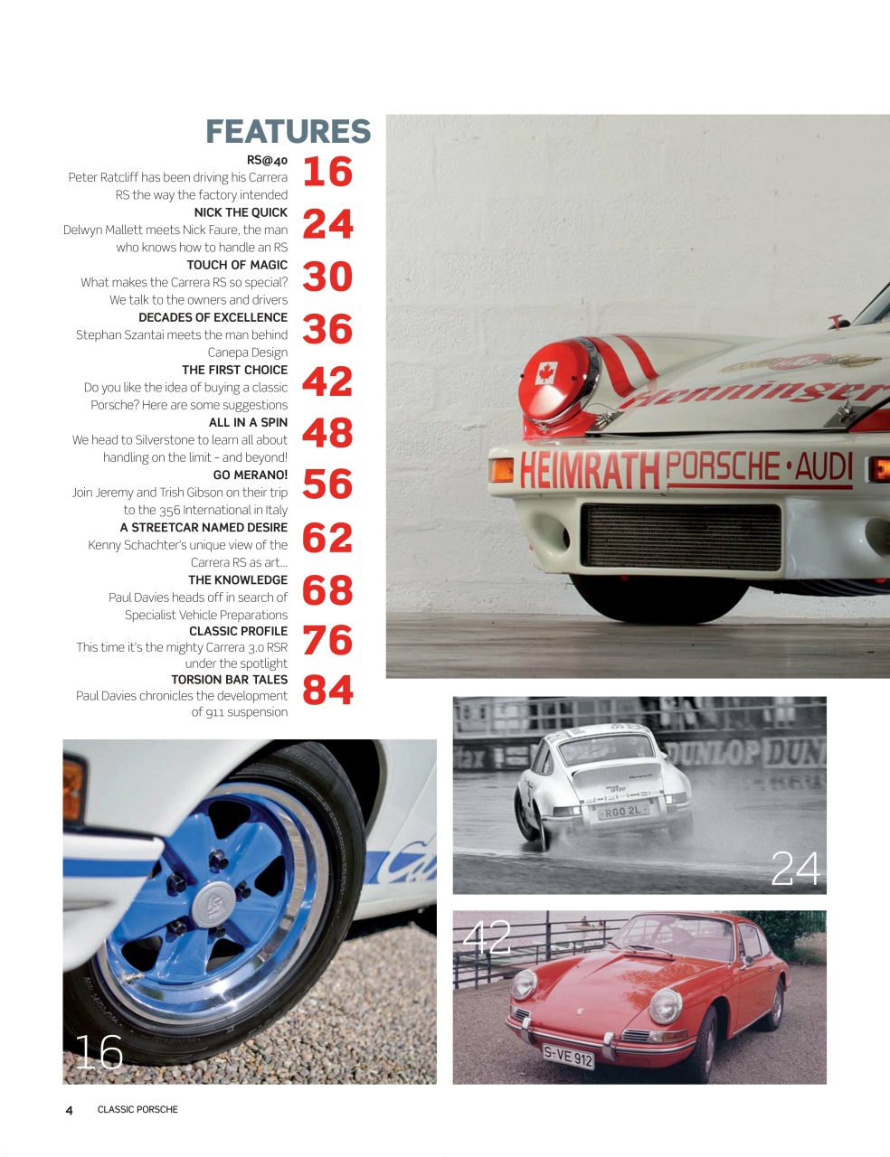 Classic Porsche Preview Pages