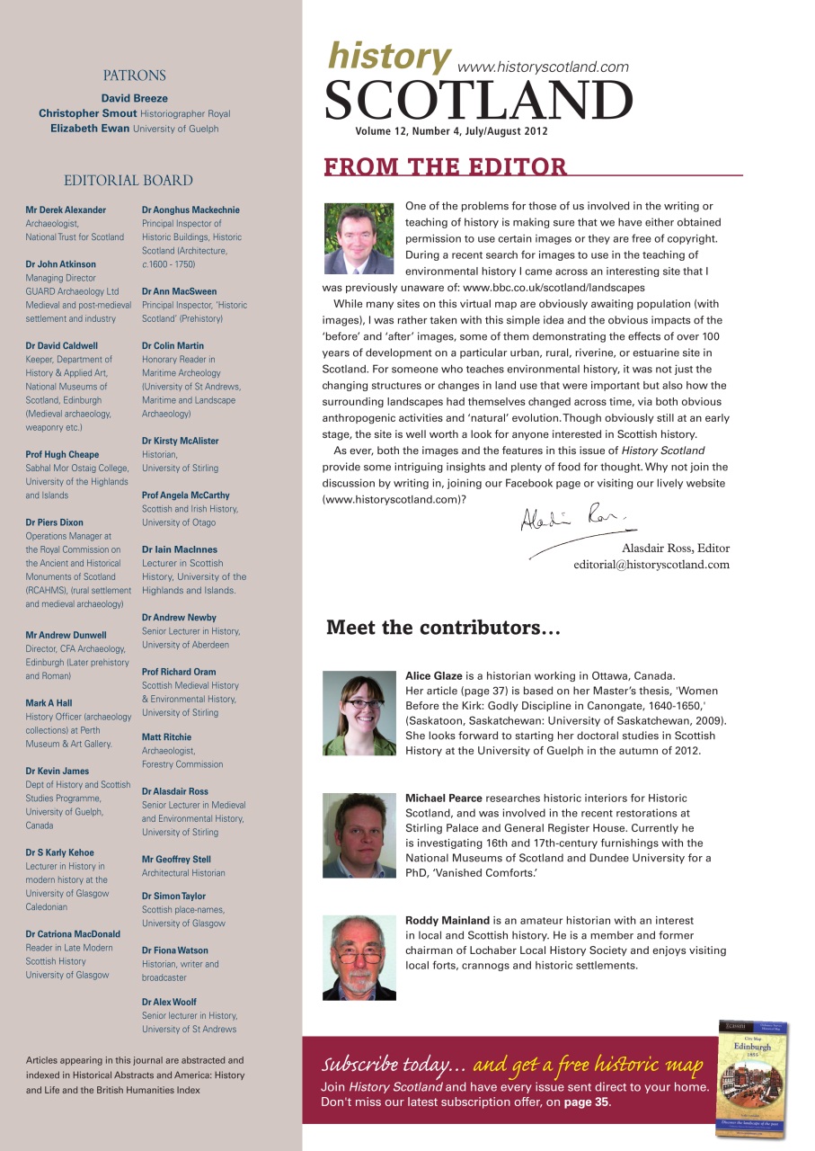 History Scotland Preview Pages