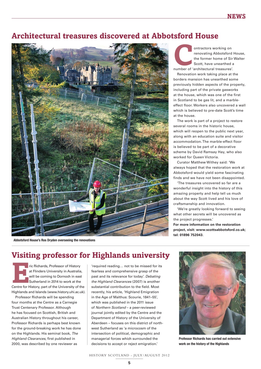 History Scotland Preview Pages