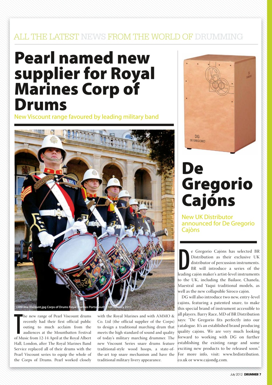 iDrum magazine: Never miss a beat Preview Pages