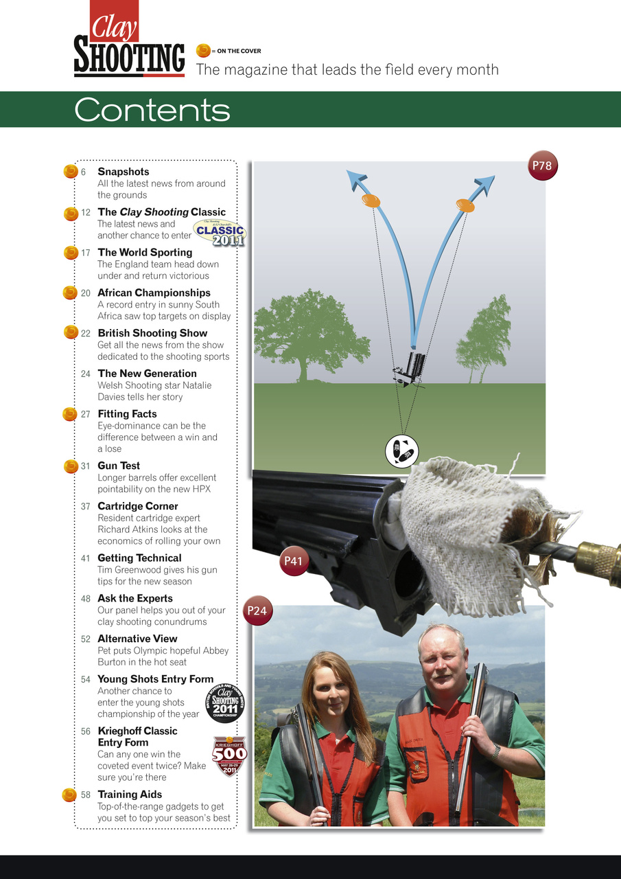 Clay Shooting Preview Pages