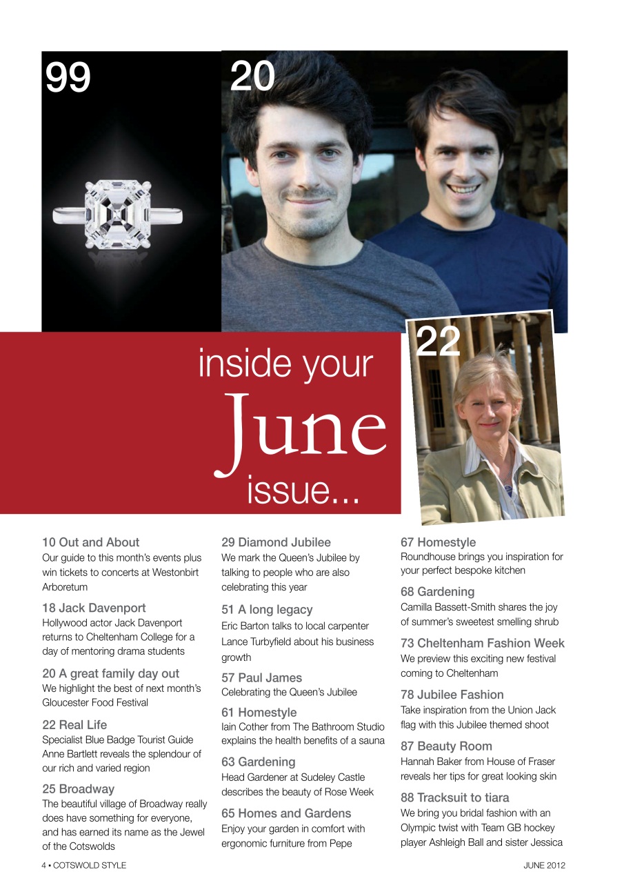 Cotswold Style Preview Pages