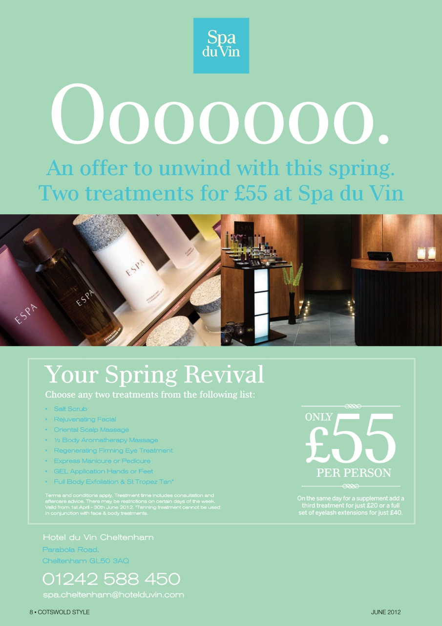 Cotswold Style Preview Pages