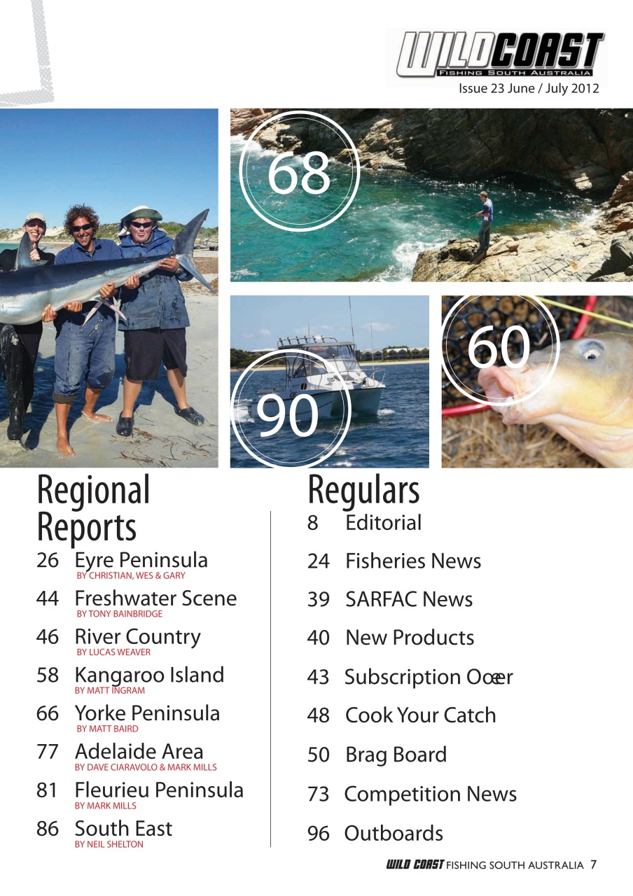 Fishing SA Preview Pages
