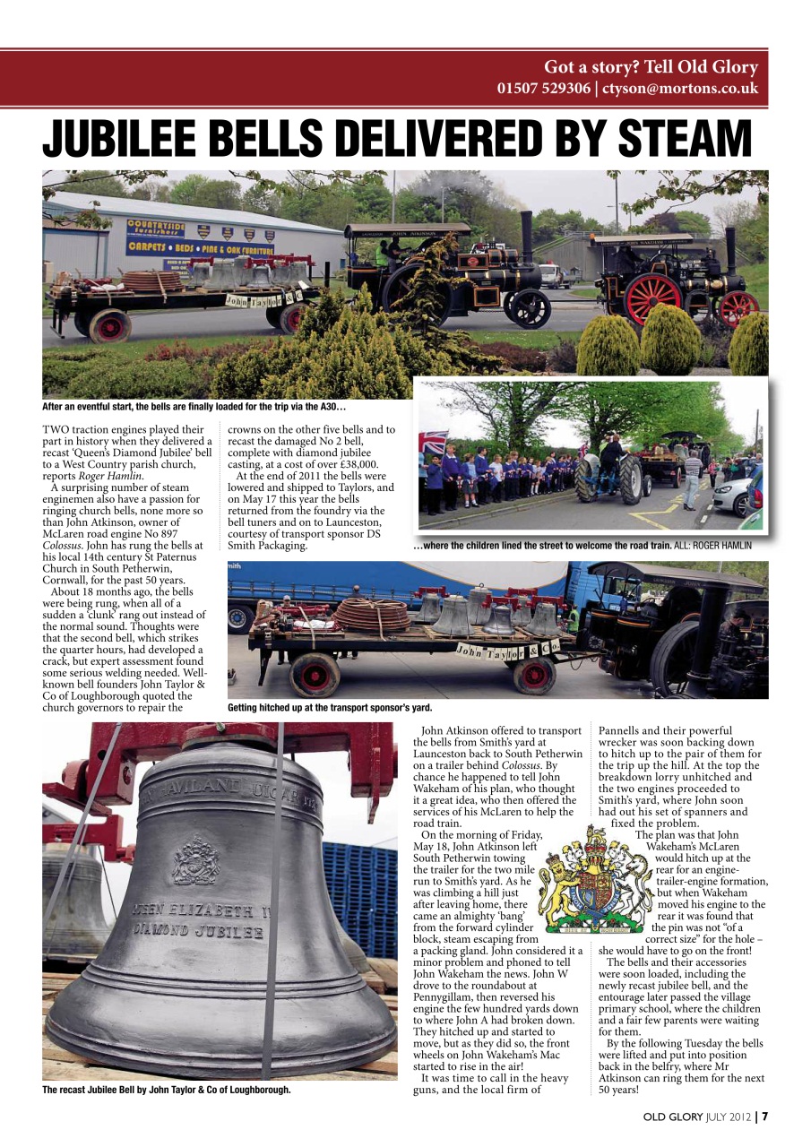 Old Glory Magazine Preview Pages