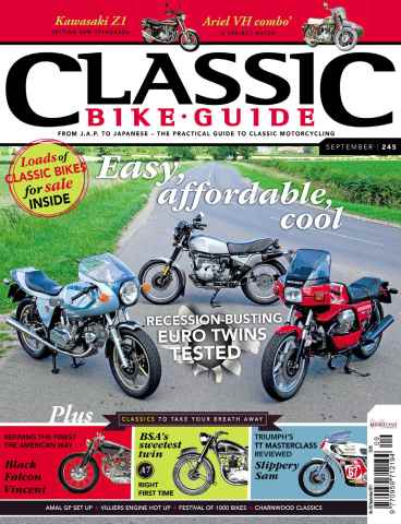 Classic Bike Guide issue September 2011
