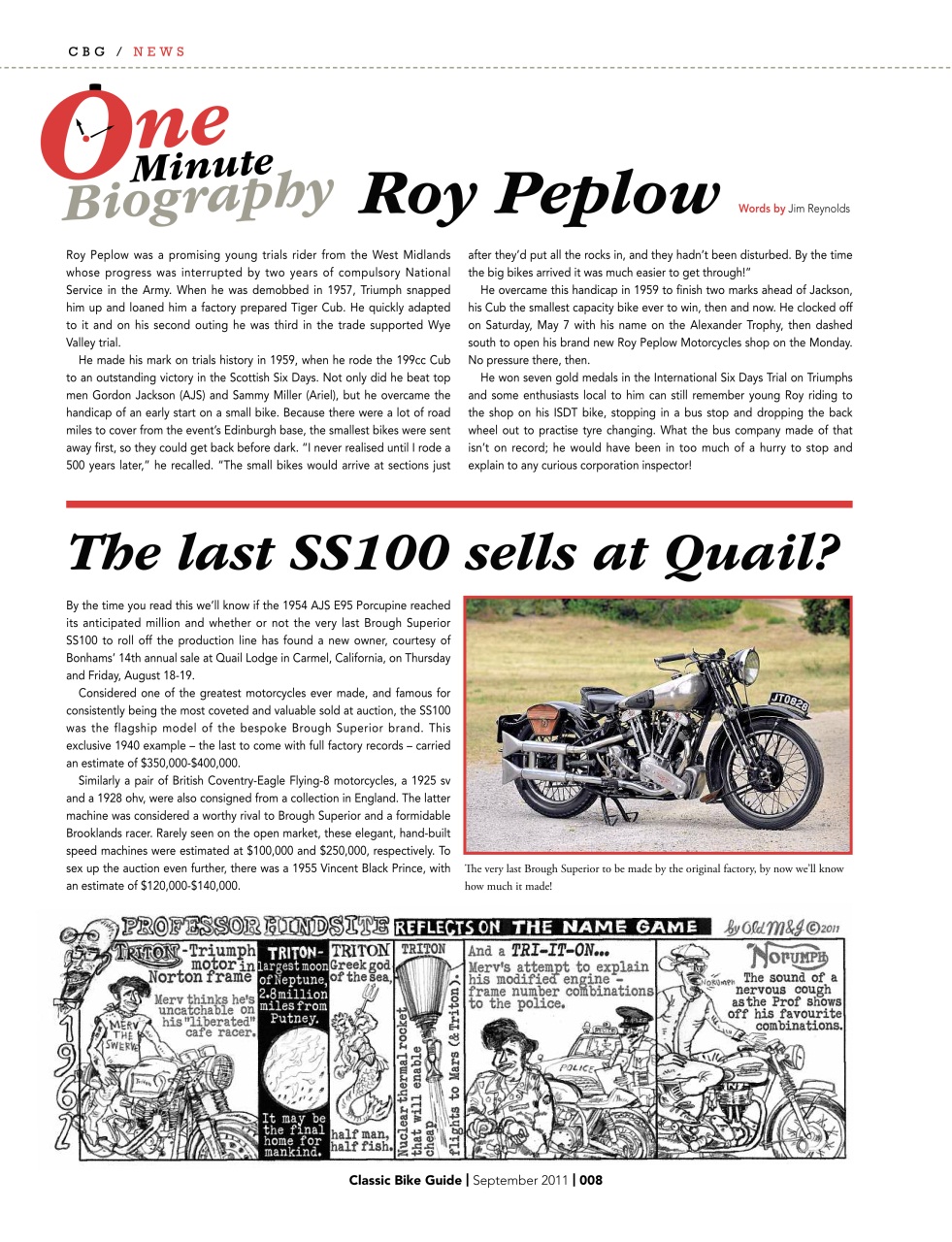 Classic Bike Guide Preview Pages