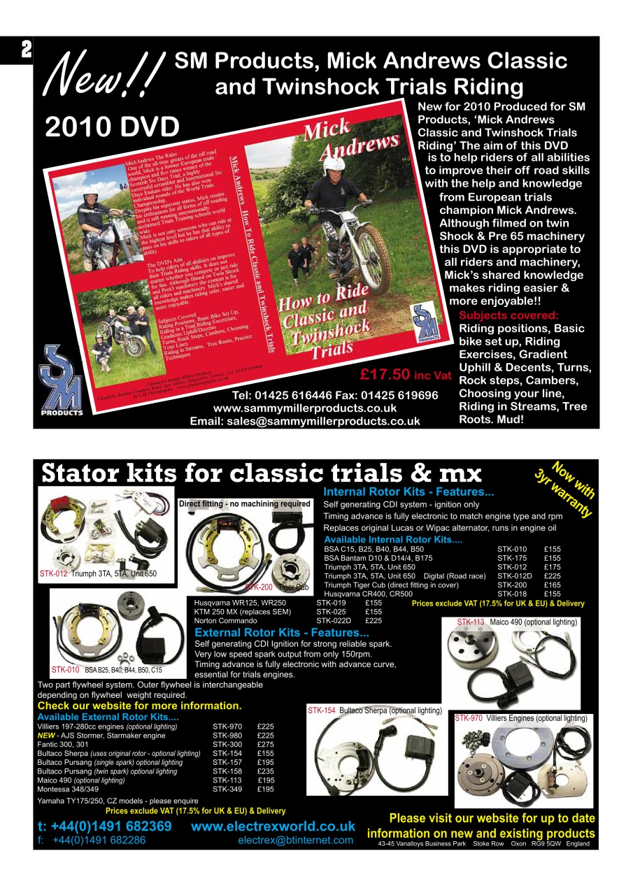 Classic Dirt Bike Preview Pages