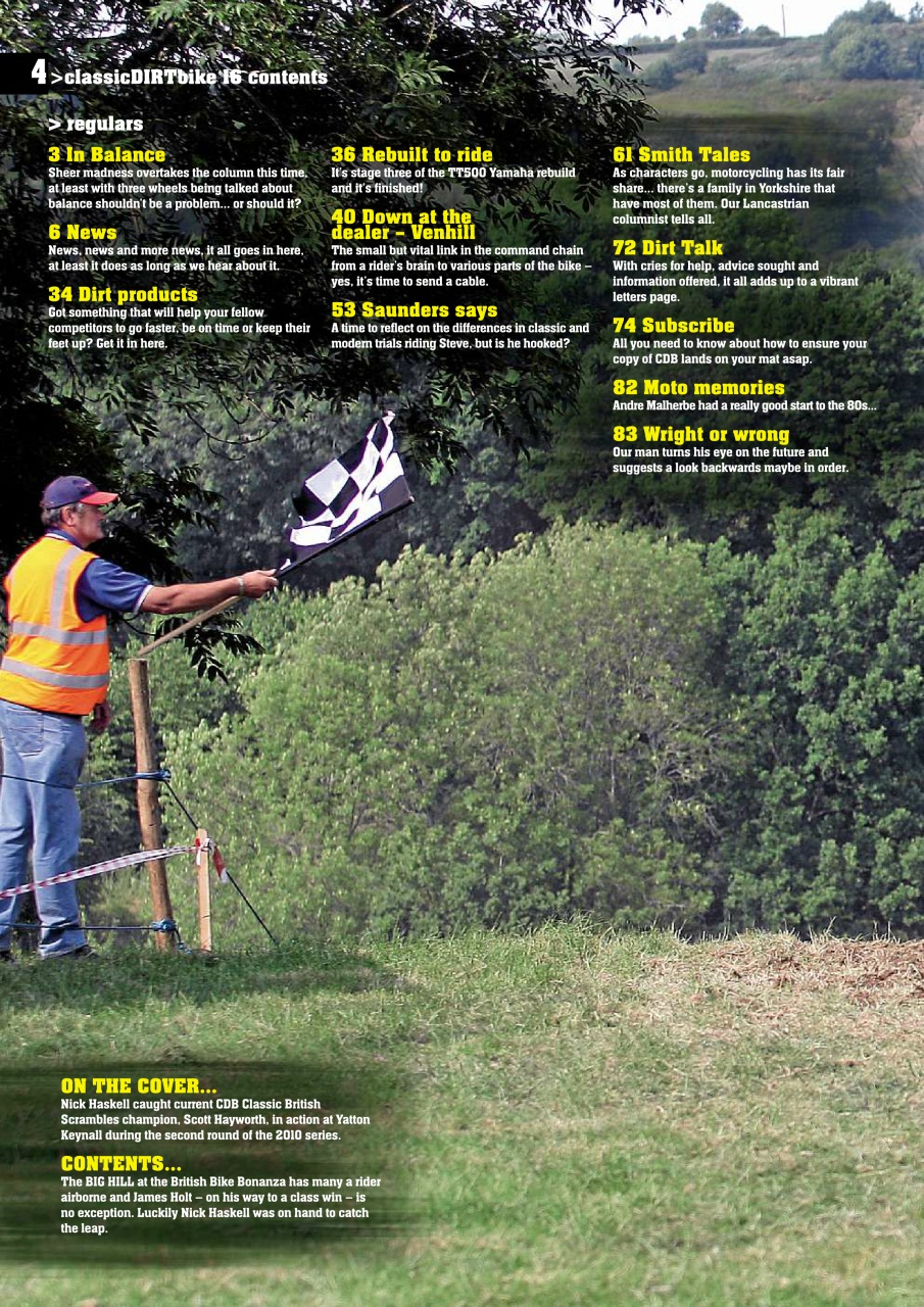 Classic Dirt Bike Preview Pages