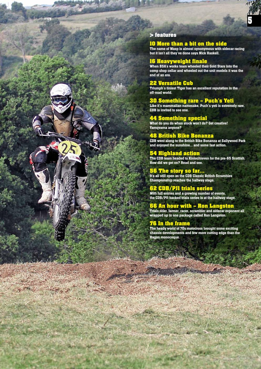 Classic Dirt Bike Preview Pages