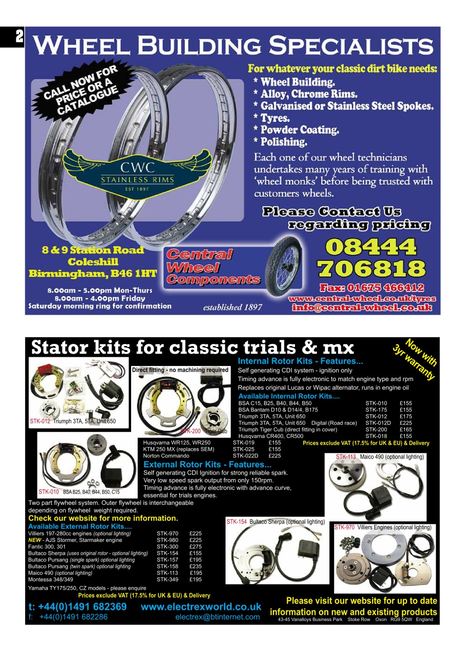 Classic Dirt Bike Preview Pages