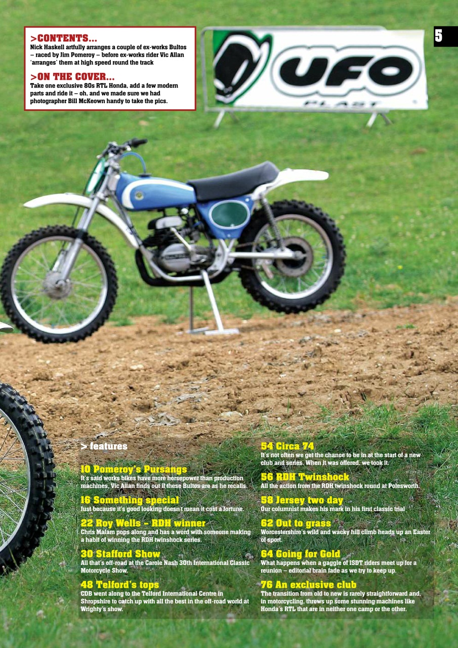 Classic Dirt Bike Preview Pages