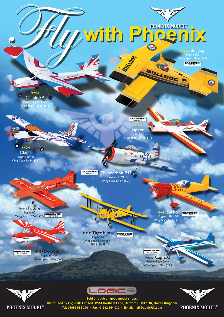 Radio Control Model Flyer Preview Pages