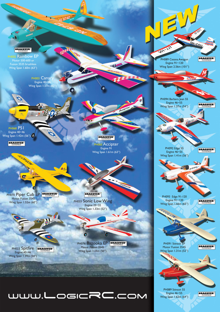 Radio Control Model Flyer Preview Pages