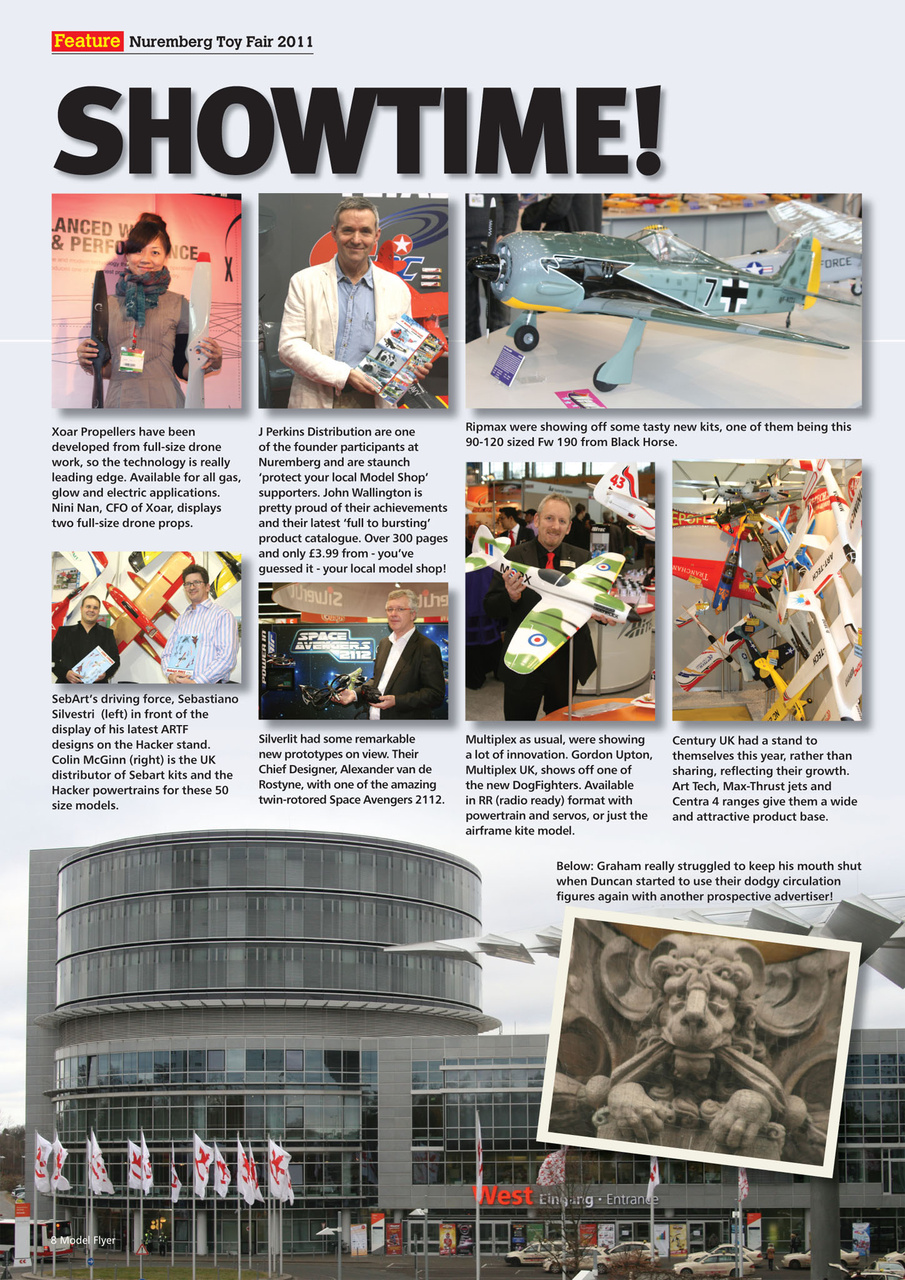 Radio Control Model Flyer Preview Pages