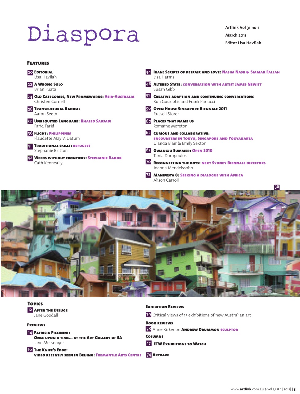 Artlink Magazine Preview Pages