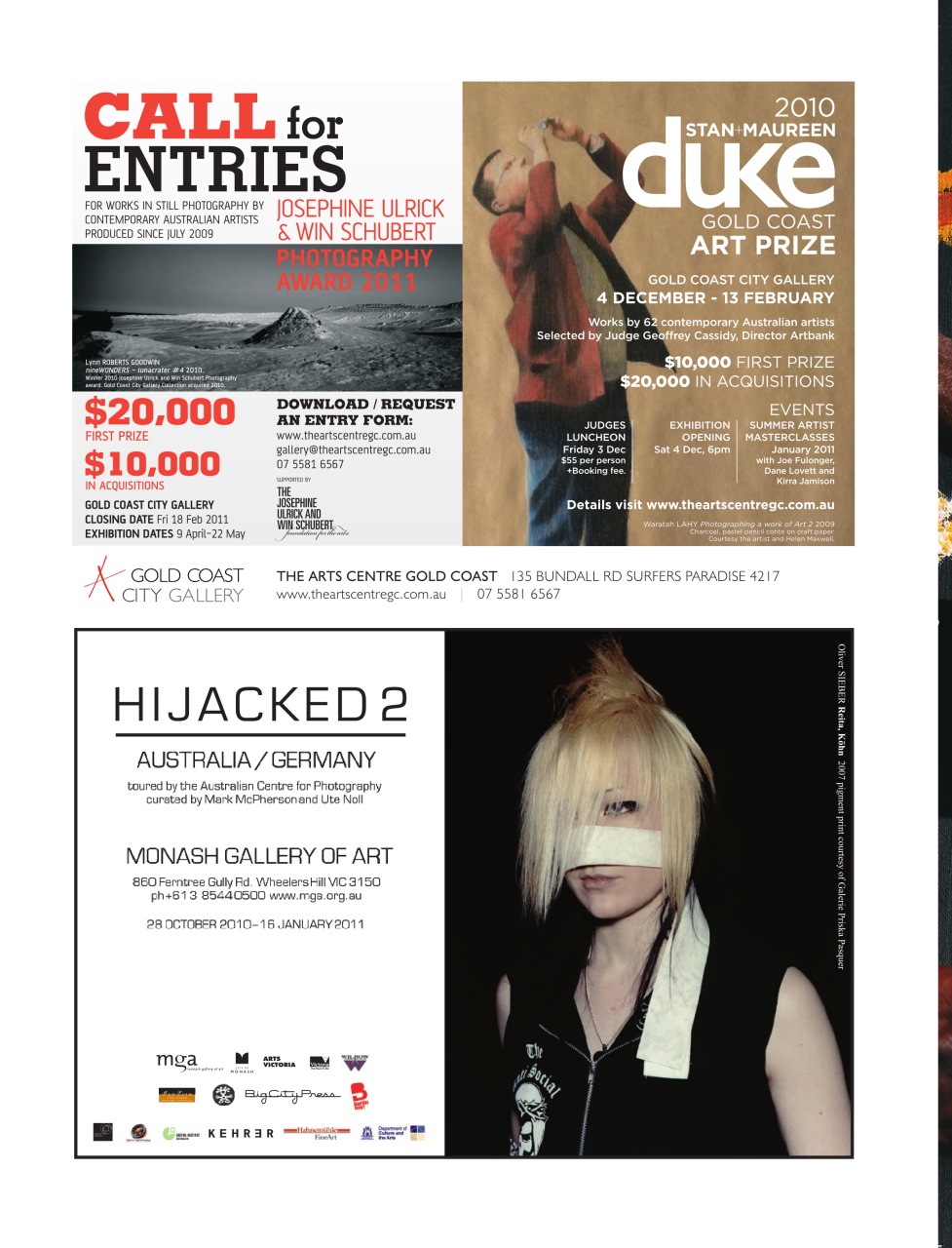 Artlink Magazine Preview Pages