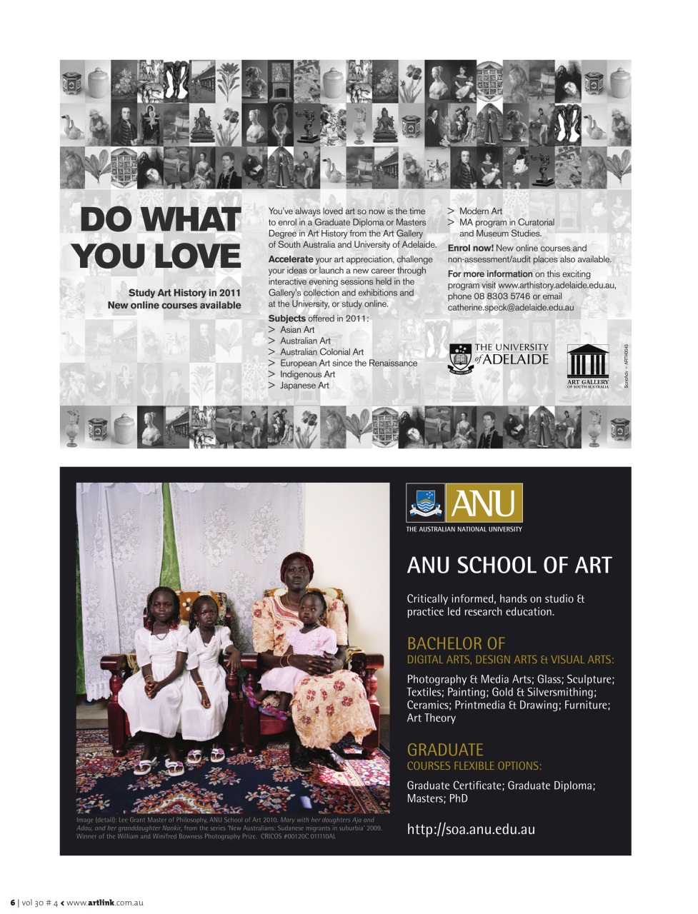 Artlink Magazine Preview Pages