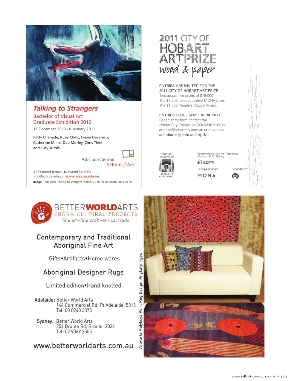 Artlink Magazine Preview Pages