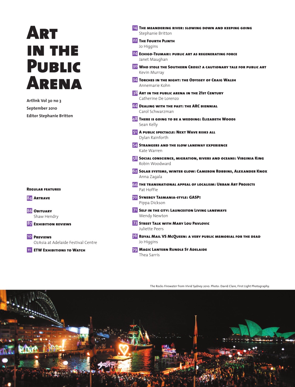 Artlink Magazine Preview Pages