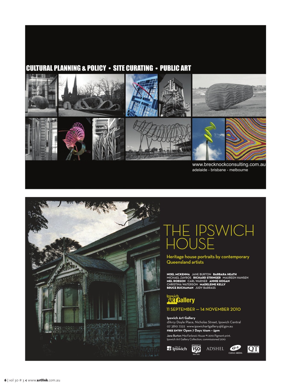 Artlink Magazine Preview Pages