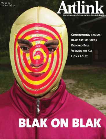 Artlink Magazine issue Blak on Blak