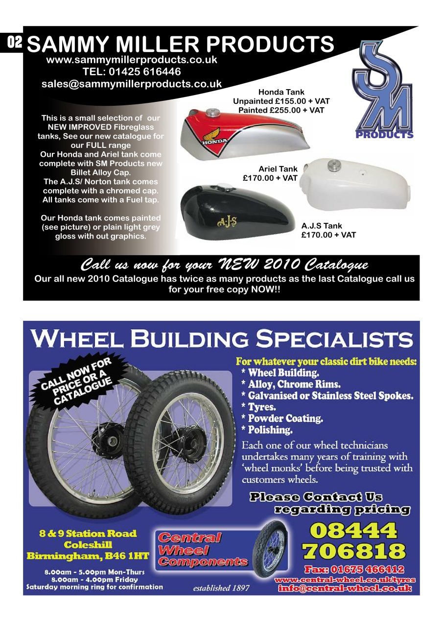 Classic Dirt Bike Preview Pages