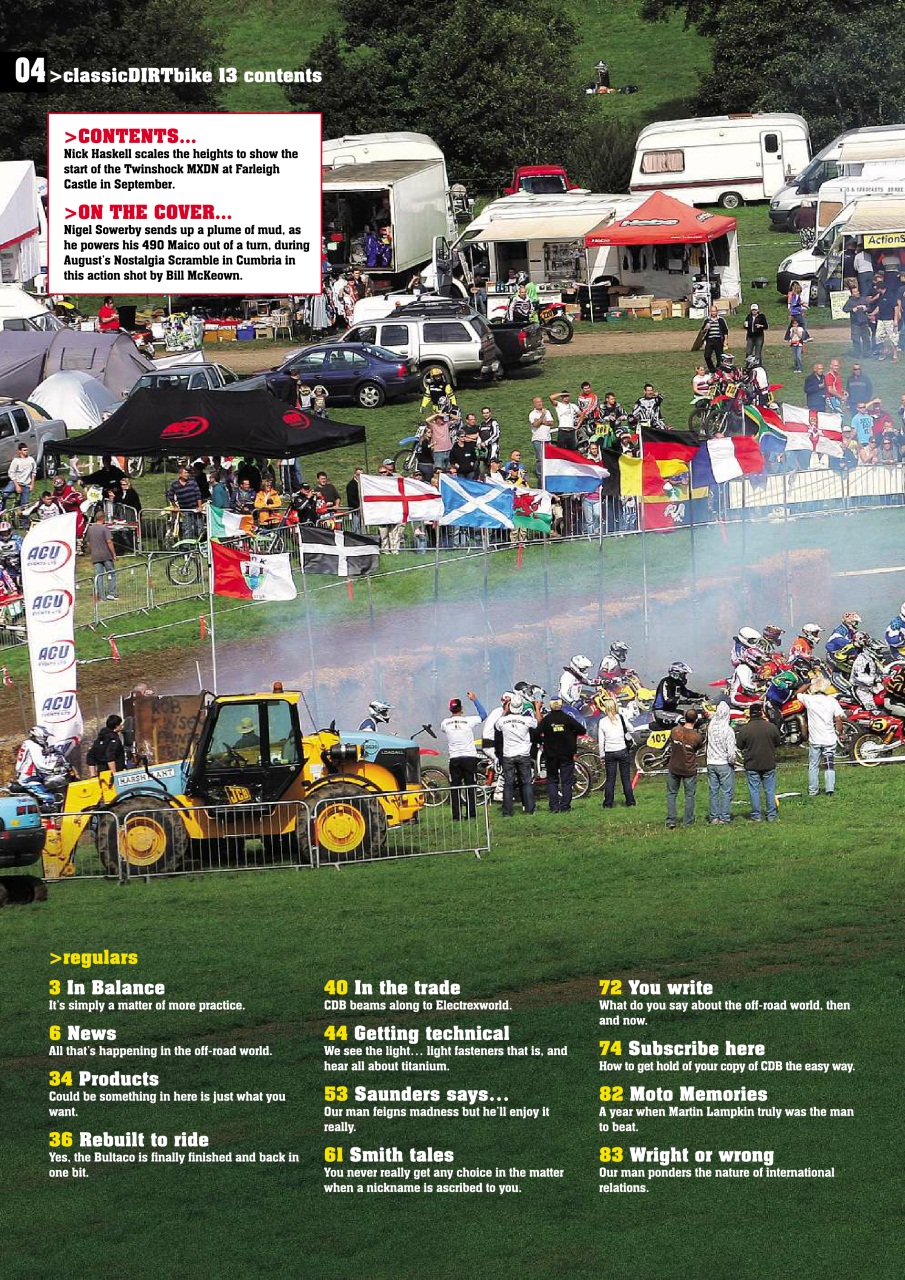 Classic Dirt Bike Preview Pages