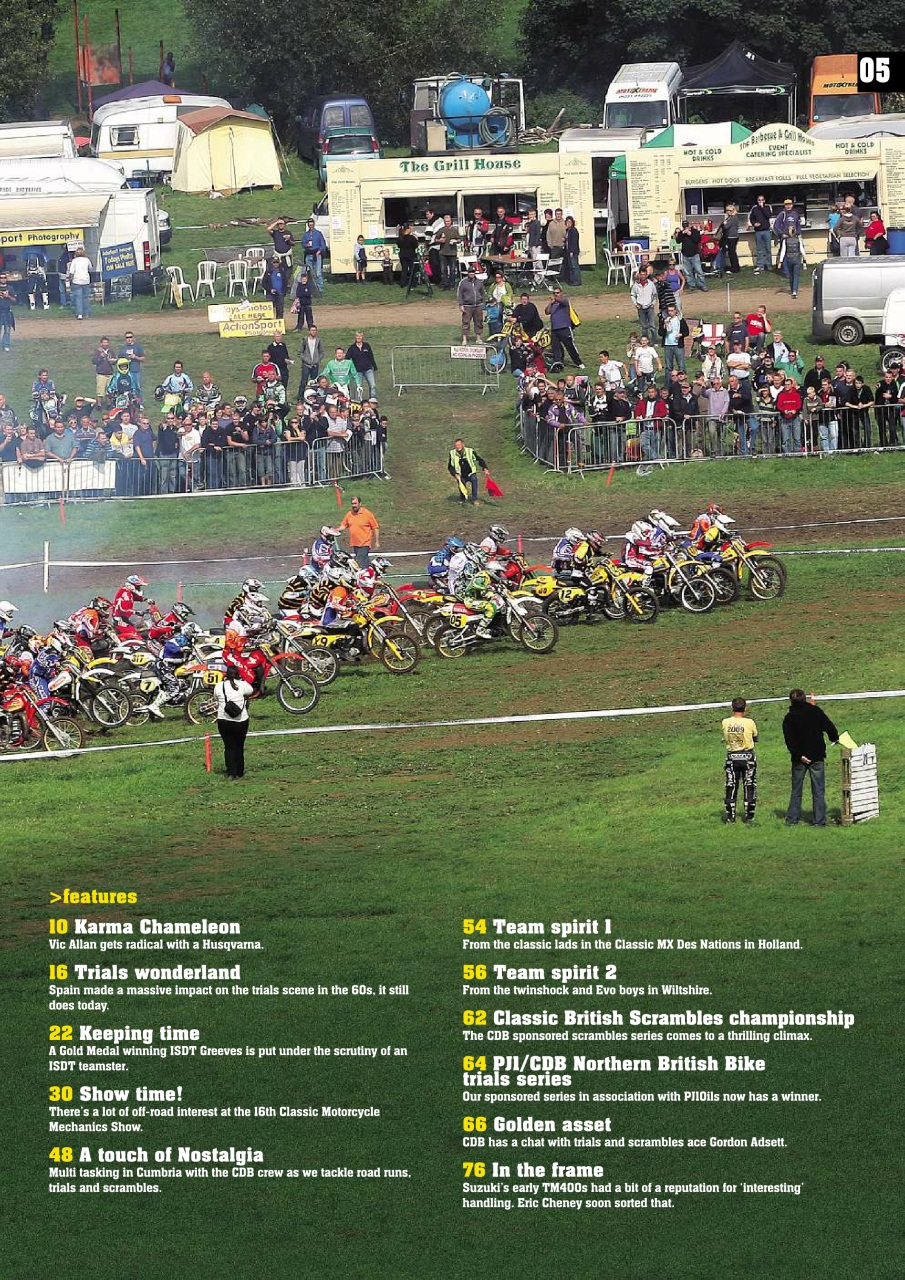 Classic Dirt Bike Preview Pages