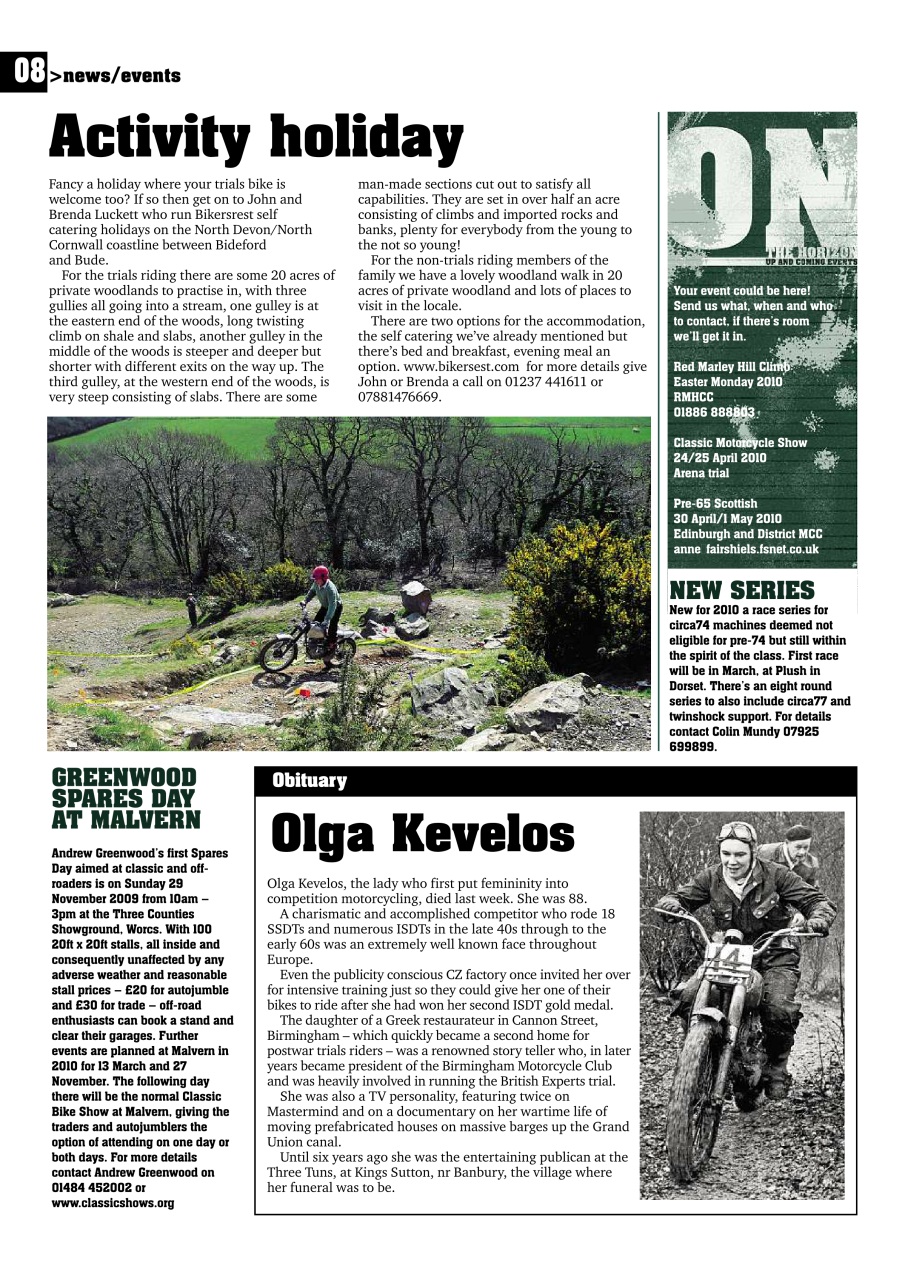 Classic Dirt Bike Preview Pages