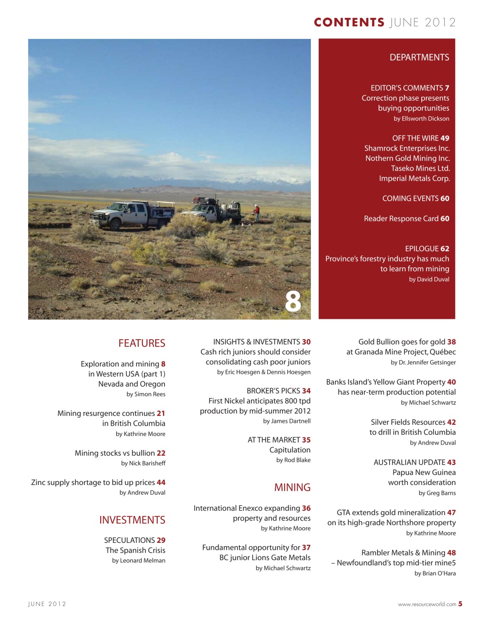 Resource World Preview Pages