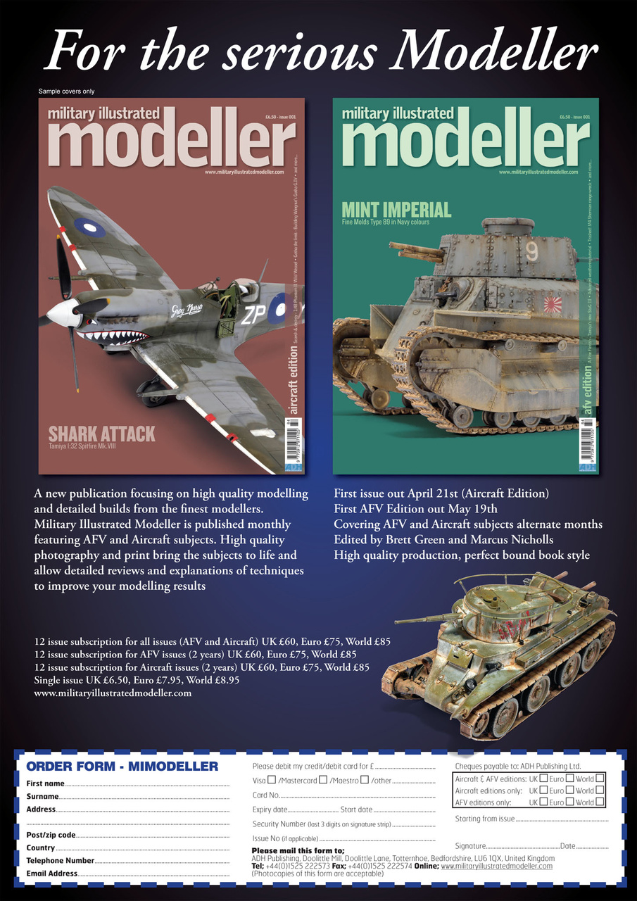 Tamiya Model Magazine Preview Pages