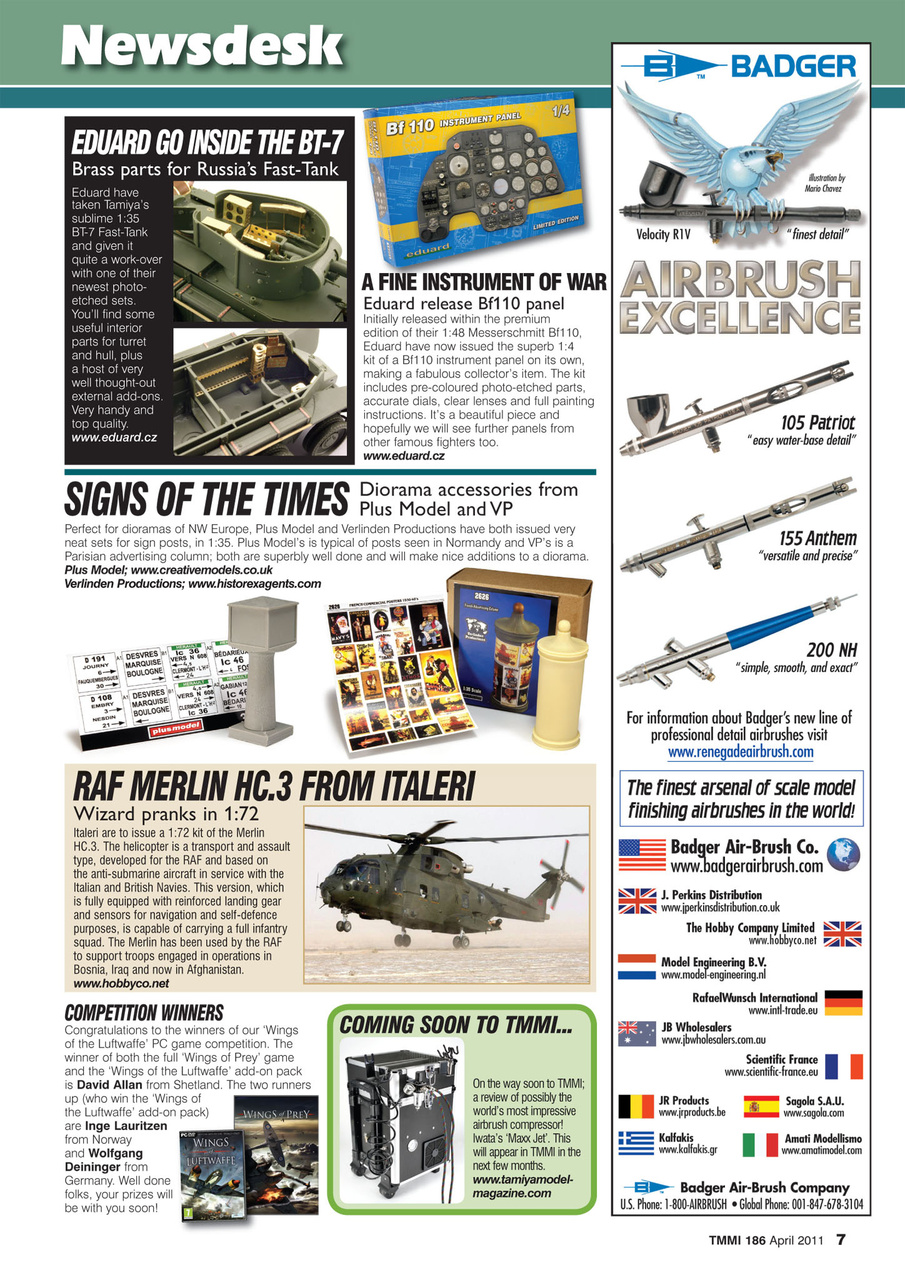 Tamiya Model Magazine Preview Pages