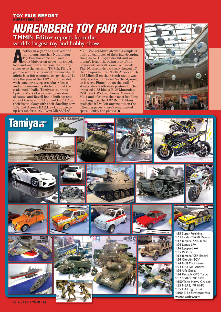 Tamiya Model Magazine Preview Pages