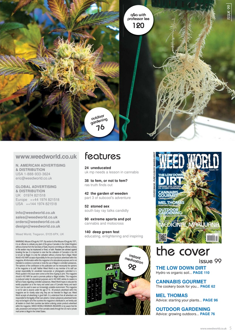 Weed World Preview Pages